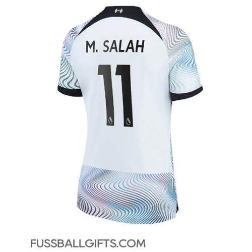 Liverpool Mohamed Salah #11 Fußballbekleidung Auswärtstrikot Damen 2022-23 Kurzarm